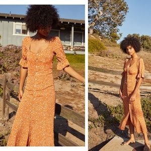 Christy Dawn Lennon Dress - Nectar Calico - Small